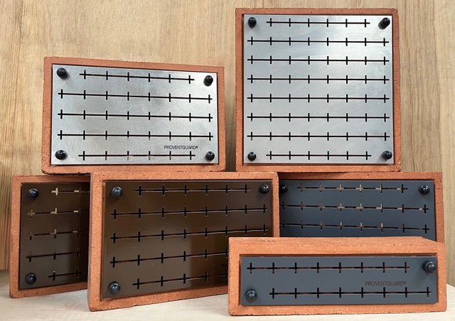 ProventGuard Plates on Air Bricks, easy fit, rodent and insect protection only from ProventGuard. 